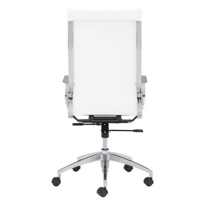 White High-Back Ergonomic Office Chair