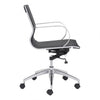 Black Low-Back Ergonomic Office Chair