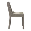 Stone Gray Leatherette Guest or Conference Chair (Set of 2)