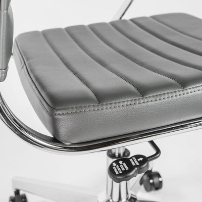 Stylish Gray Office Chair by Euro Style