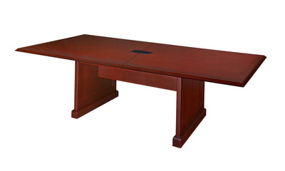 Premium Mahogany Veneer 120" Rectangular Conference Table