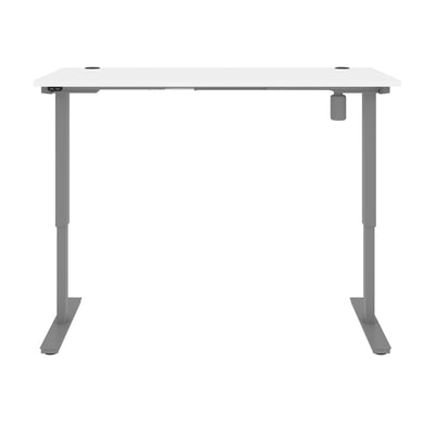 72" White Electric Adjustable Desk