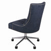 Denim Slate Fabric Rolling Office or Conference Chair