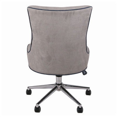 Soft Taupe Fabric Rolling Office or Conference Chair