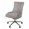 Soft Taupe Fabric Rolling Office or Conference Chair