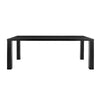 84" Black Lightweight Conference Table