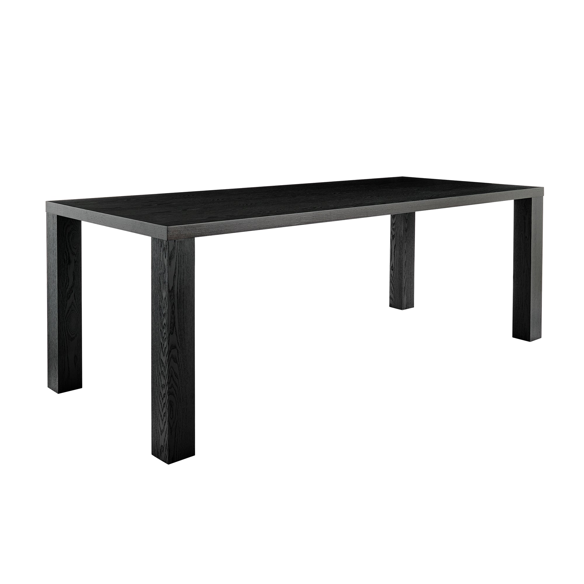 84" Black Lightweight Conference Table