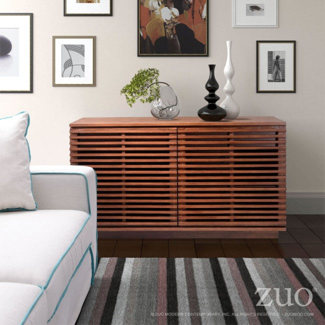 zuo modern dresser Zuo Modern LA Double Dresser in Walnut and White 800332