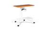 Sit or Stand Adjustable Office Desk in Blue, Red, Orange, or Green