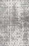 Gray Distressed Office Rug (Multiple Sizes Available)