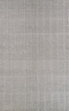 Hand-Loomed Cotton Office Floor Rug in Gray (Multiple Sizes Available)