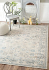 Understated Floral Office Rug (Multiple Sizes)