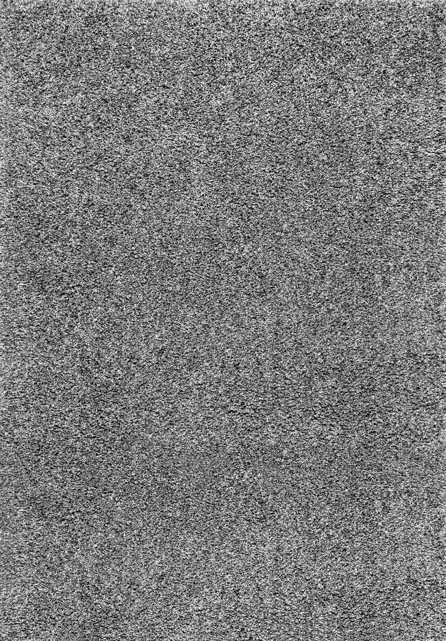 Welcoming Gray Plush Shag Rug (Multiple Sizes Available)