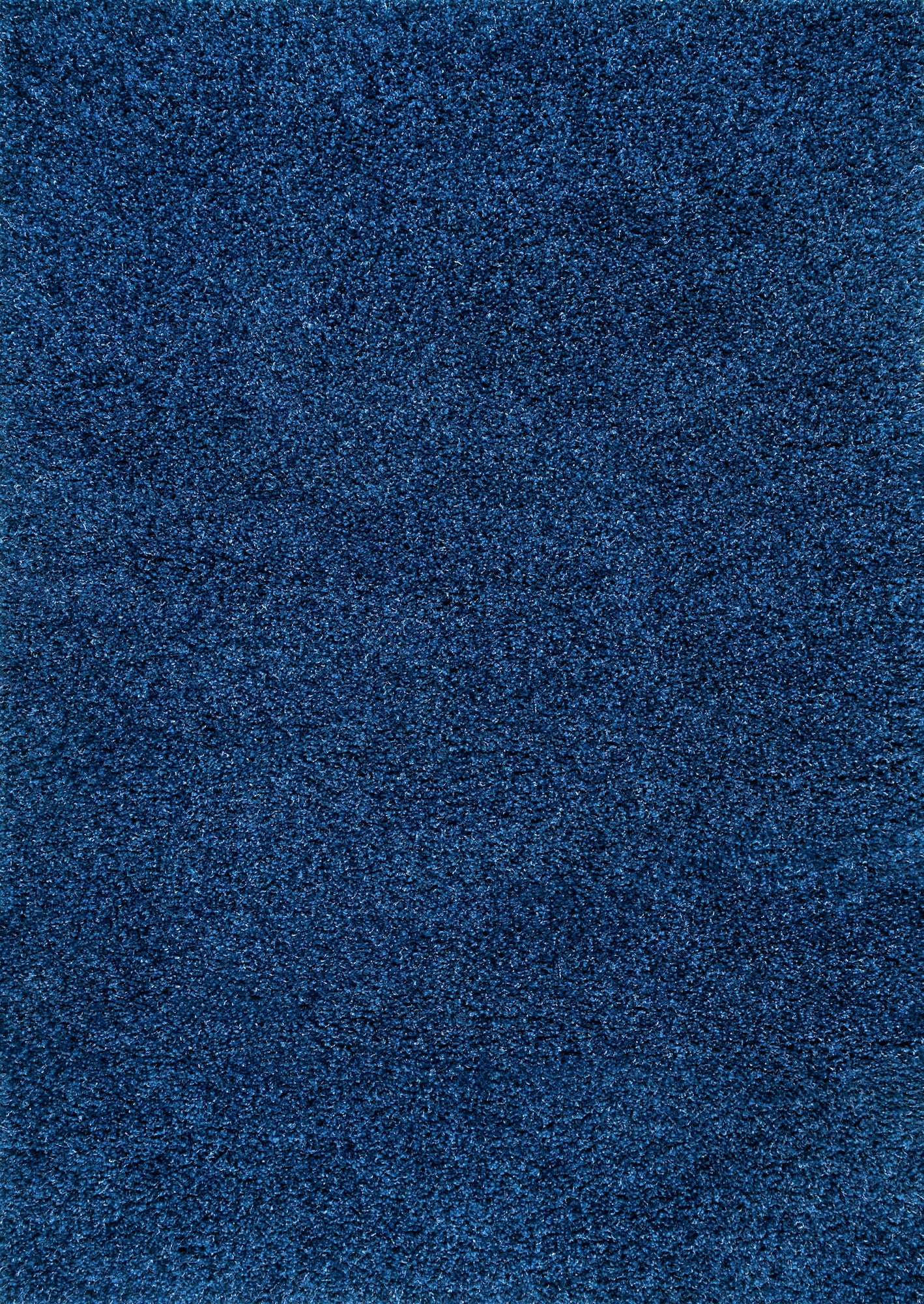Welcoming Blue Plush Shag Rug (Multiple Sizes Available)