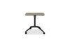 Sit or Stand Adjustable Office Desk in Gray