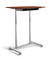 37" Cherry Sit-Stand Office Desk w/ Wire Storage Shelf