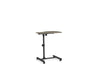 Efficient Gray Reading Table w/ Wheels