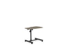 Efficient Gray Reading Table w/ Wheels