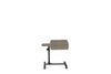 Efficient Gray Reading Table w/ Wheels