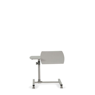 Efficient White Reading Table w/ Wheels