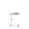 Efficient White Reading Table w/ Wheels
