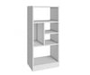 Medium-Sized White Bookcase in Sleek & Clean Style