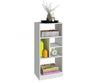 Medium-Sized White Bookcase in Sleek & Clean Style