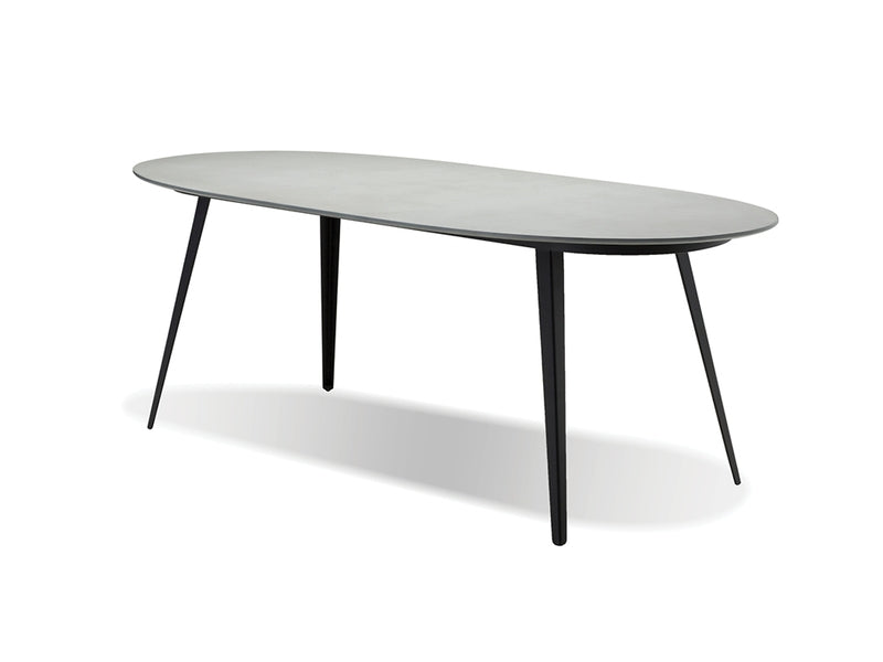 83" Gray Conference Table or Executive Desk with Epoxy Cement Top