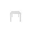 63" White Executive Office Desk with High Gloss Lacquer