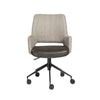 Tweed Office Chair in Dark Gray