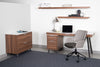 Tweed Office Chair in Dark Gray
