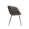 Low-Back Gray Leatherette Guest or Conference Chair (Set of 2)