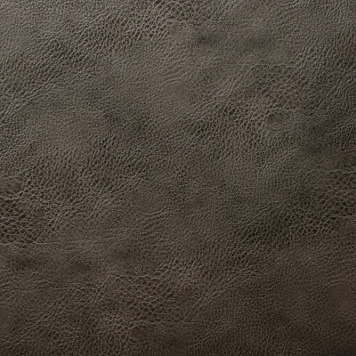 Gray Leatherette and Fabric Guest Armchair
