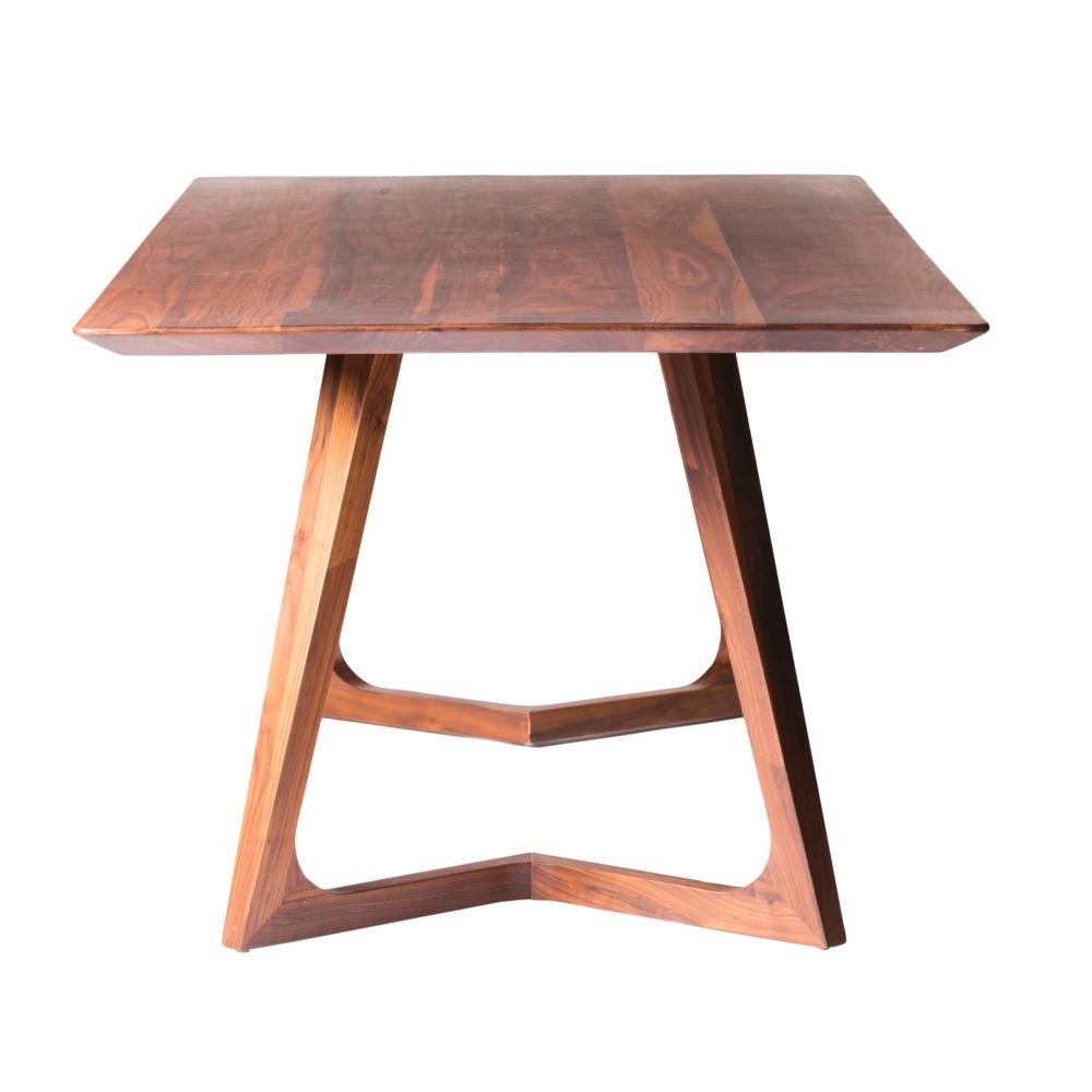 Solid American Walnut 71" Modern Executive Desk