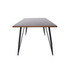 71" Stunning American Walnut Executive Desk