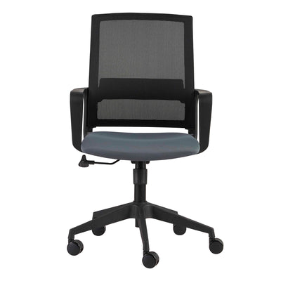Classic Black & Gray Mesh Office Chair