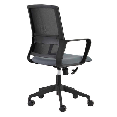 Classic Black & Gray Mesh Office Chair