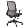 Mesh Back Office Chair with Adjustable Arms in Gray