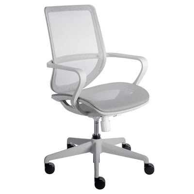 Durable Mesh Office Chair in Gray
