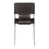 Classic Espresso Leatherette Guest or Conference Chair (Set of 4)