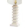 Stunning White Marble Table Lamp