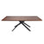 87" Conference Table of Iron & Walnut