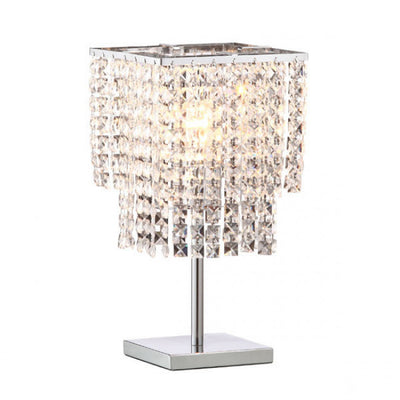 Sophisticated Glittering Crystal Table Lamp