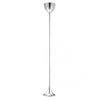 Slim & Subtle Silver Chrome Office Floor Lamp