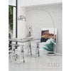 Dramatic Arched Chrome Floor Lamp