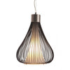 Beautiful Teardrop Wire & Frosted Glass Hanging Light