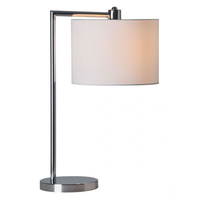 Everyday Simple Chrome Office Table Lamp