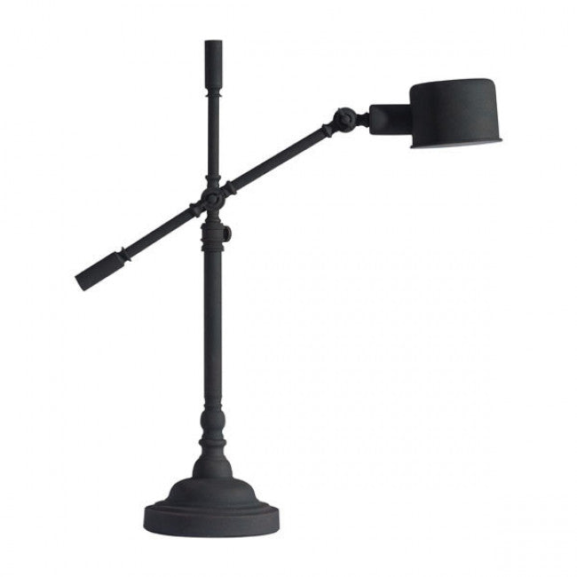 Black Office Desk Lamp with Vintage Design by Zuo 