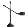 Black Vintage Office Desk Lamp w/ A Military Aesthetic