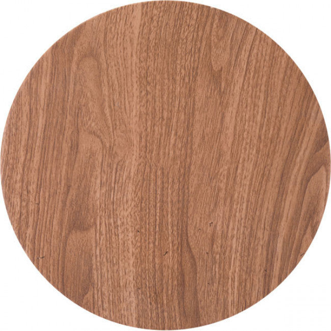 Retro-Style Faux Woodgrain Table Lamp